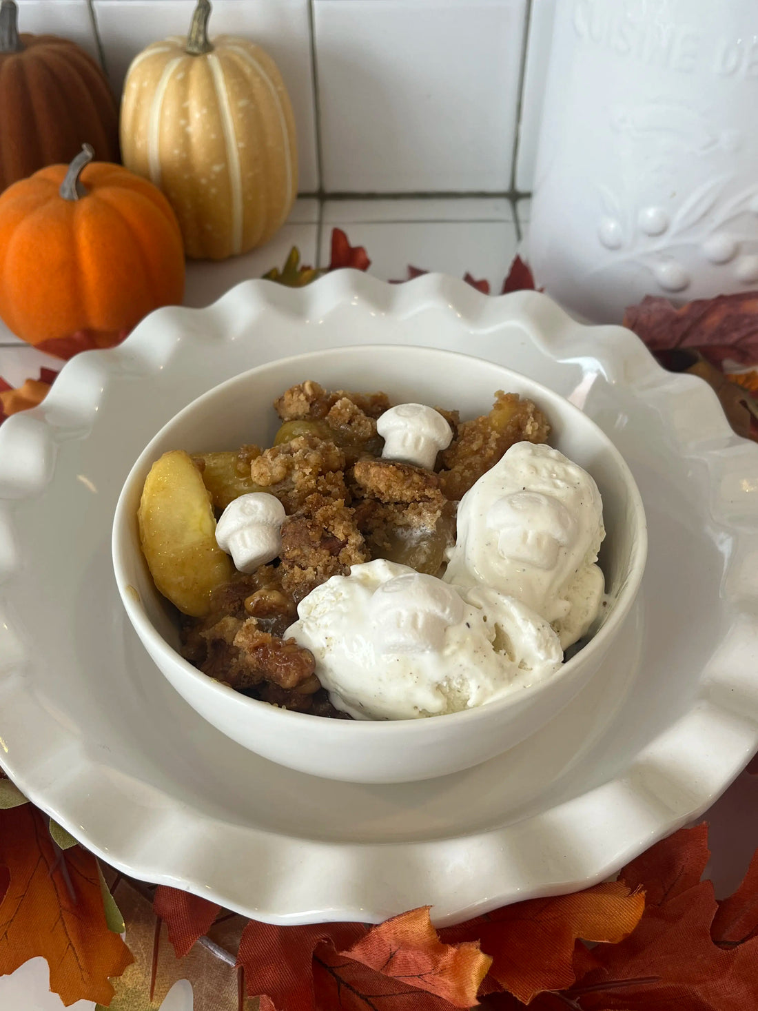 Apple Crumble À La Mode Recipe